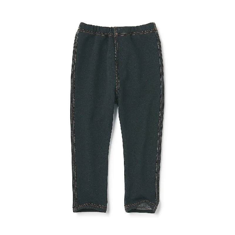 High Waisted Denim-Like Leggings (1-4Y)