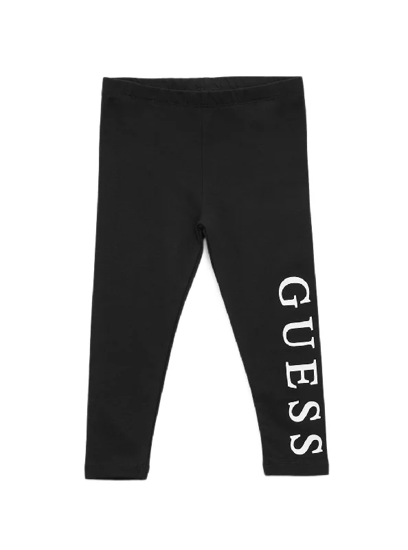 Black Logo Leggings (2-7)