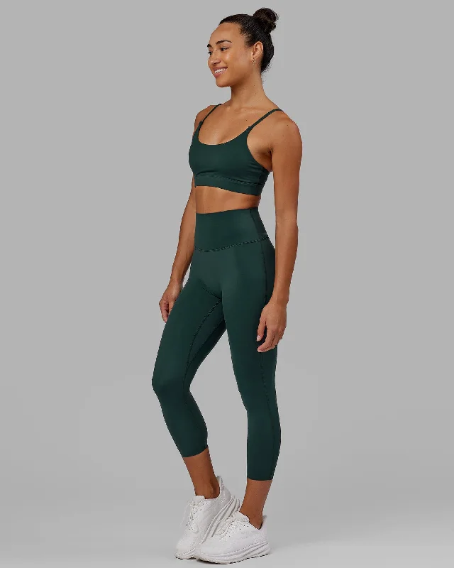 Elixir 7/8 Length Leggings - Vital Green