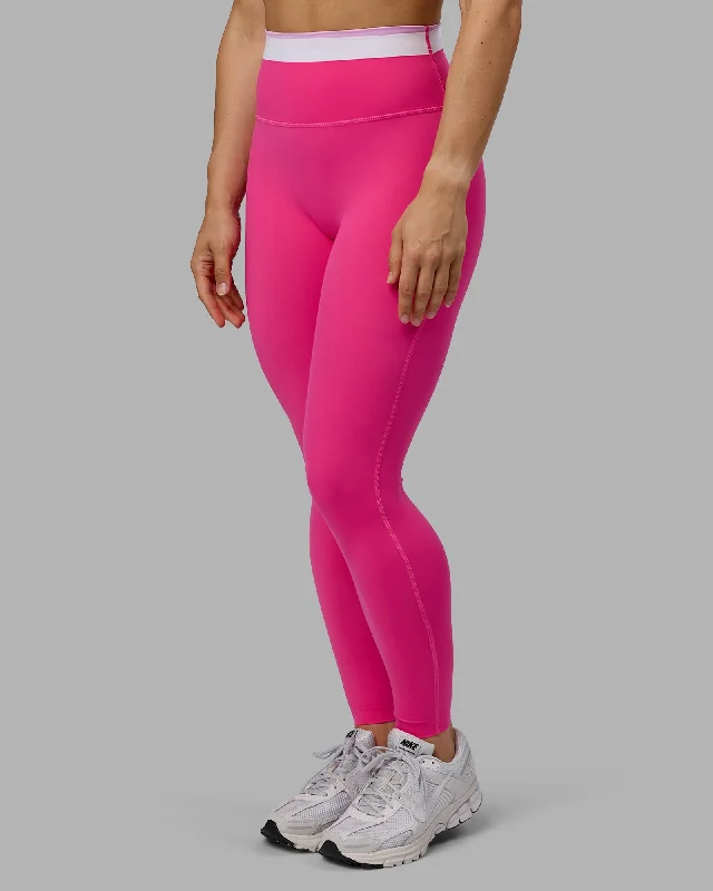 Excel Full Length Leggings - Ultra Pink