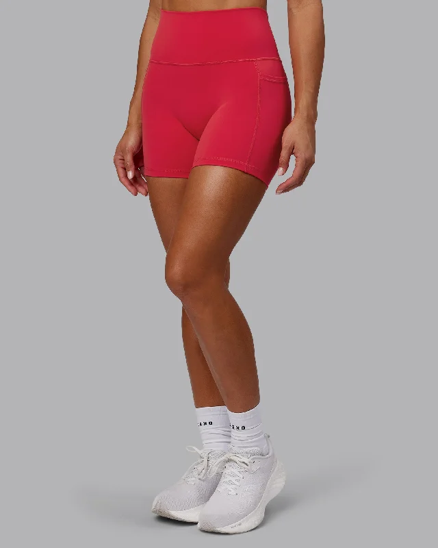 Fusion X-Length Shorts - Scarlet