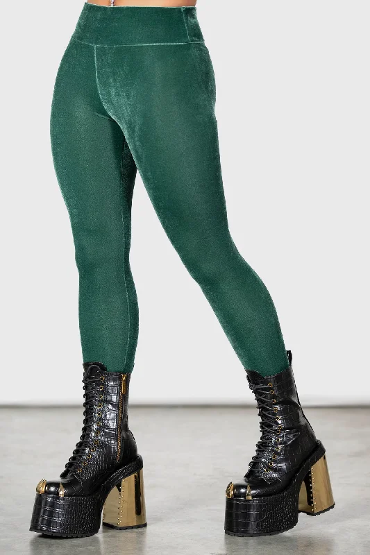 Hematite Leggings [GREEN]