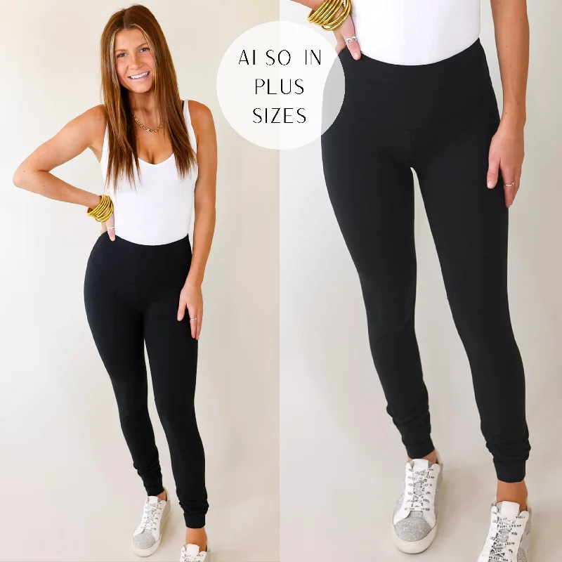 Lyssé | Classic Cotton Leggings in Black