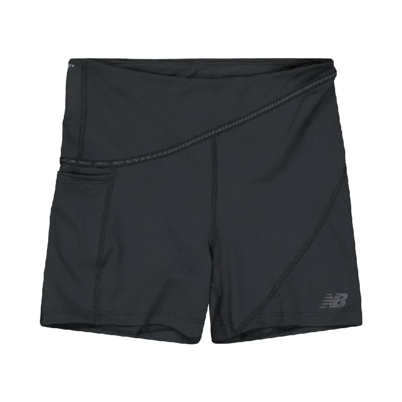 New Balance - Women's Q Speed Shape Shield 4" Shorts (WS31289 BK)