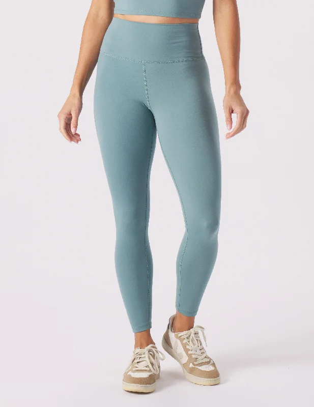 High Waist Pure 7/8 Legging: Lagoon