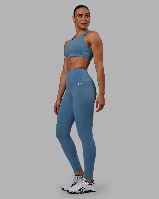 RXD High Waist Full Length Leggings - Elemental Blue