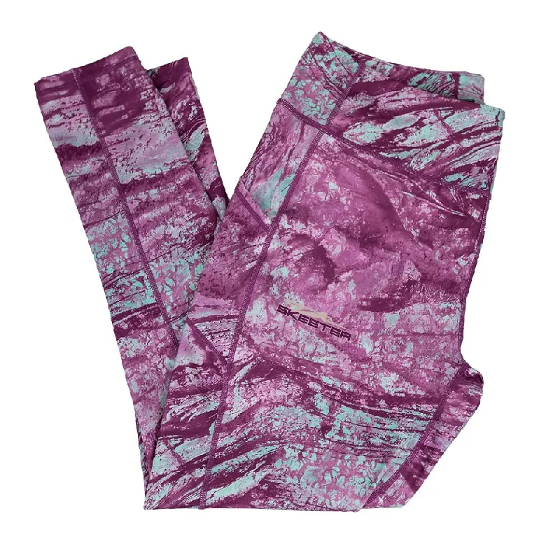 Skeeter DSG Fishing Leggings - Ocean Spray