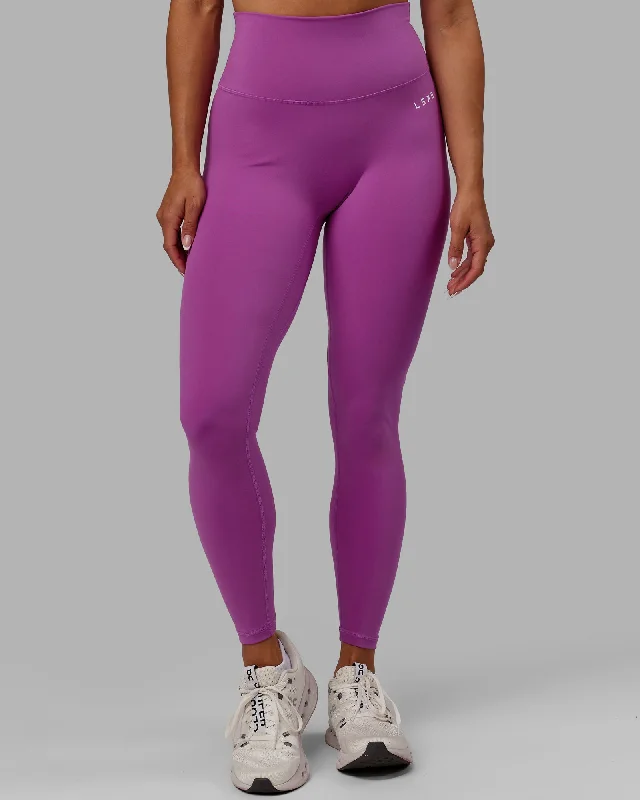 Base 2.0 Full Length Leggings - Hyper Violet