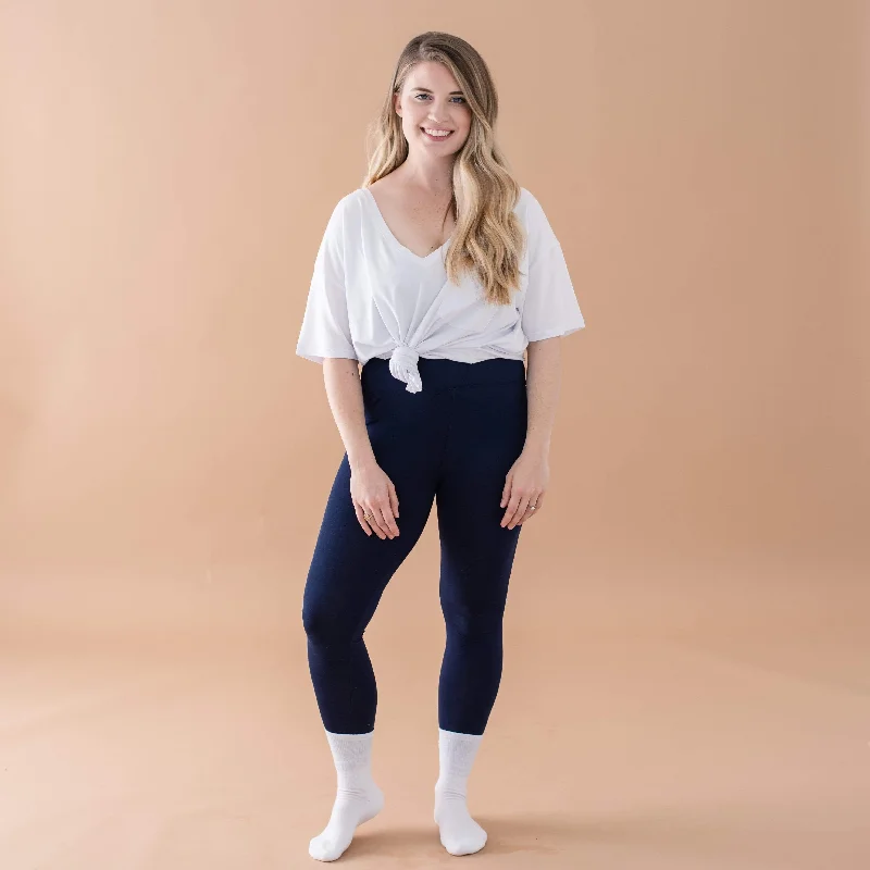 Women's Leggings in Navy