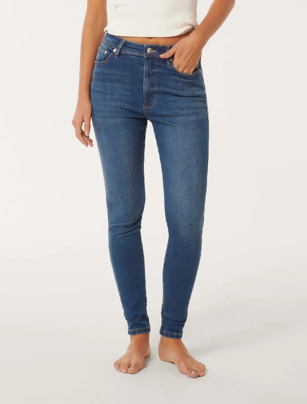 Ashley Mid-Rise Skinny Jeans