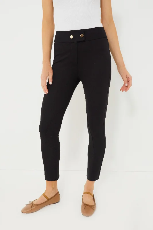 Black Ponte Bridwell Riding Pants