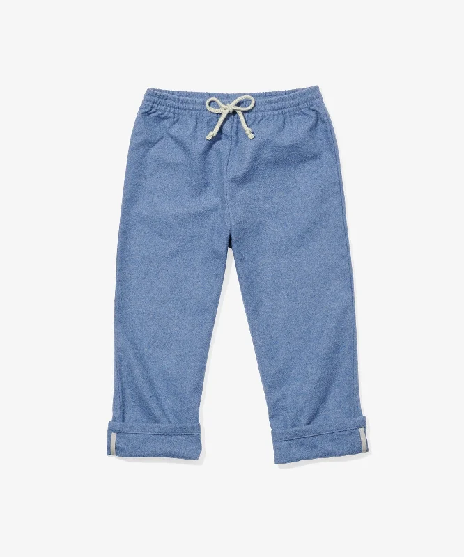 Bowie Pant, Blue Flannel