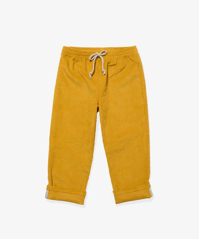 Bowie Pant, Mustard Corduroy