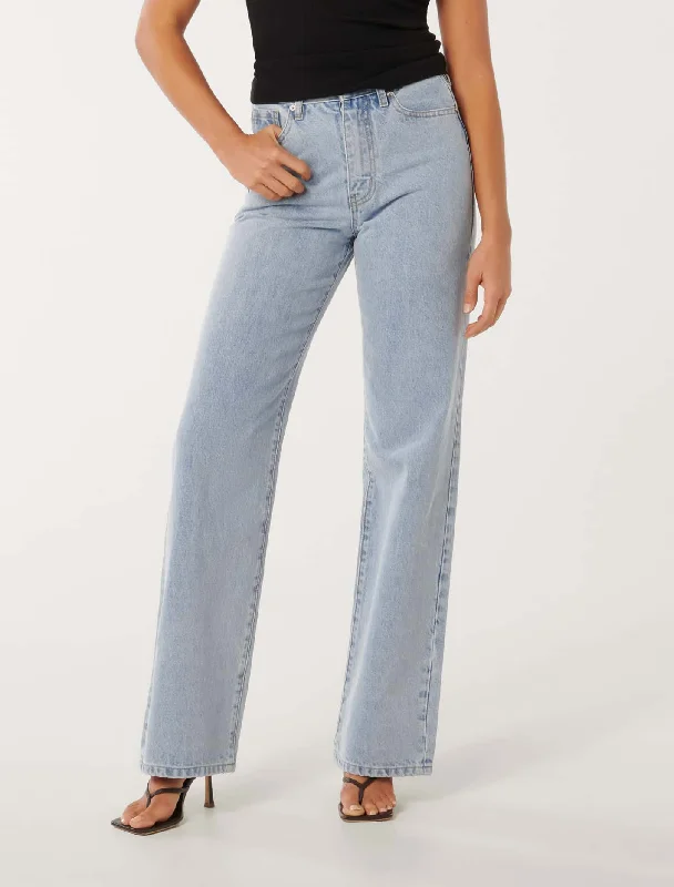 Sky Straight Leg Jeans